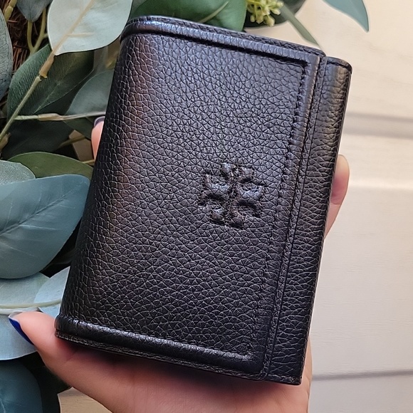 Tory Burch Handbags - Tory Burch Black Trifold Wallet